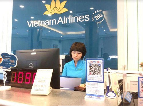 Vietnam Airlines "bắt tay" với VNPAY triển khai hình thức thanh toán mua vé qua QR Code