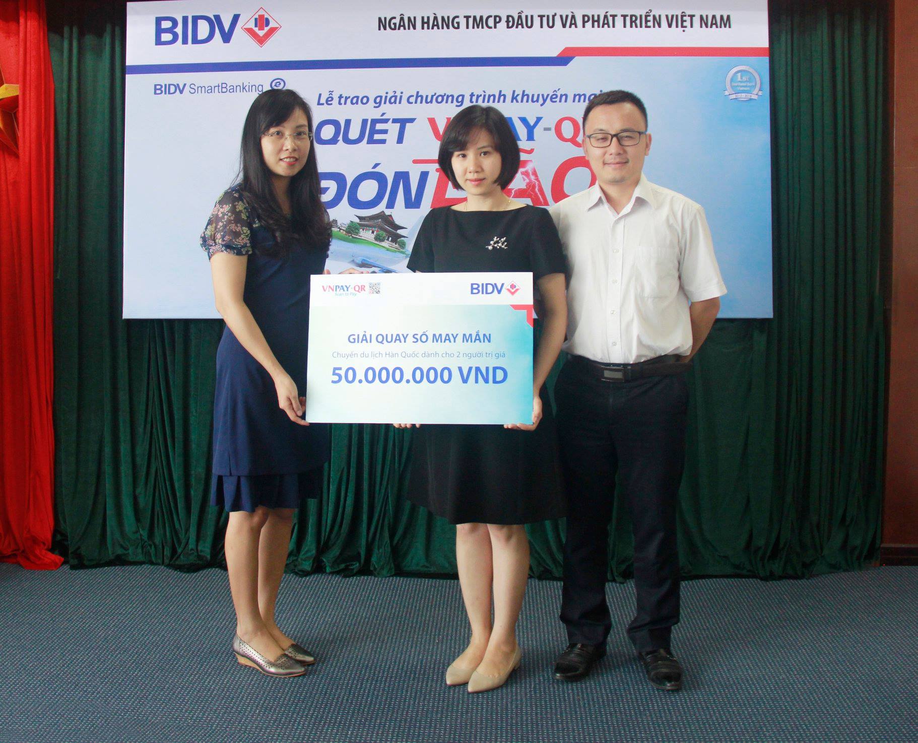 VNPAY và BIDV tổ chức trao thưởng Giải đặc biệt chương trình khuyến mại “Quét VNPAY-QR đón bão quà tặng”