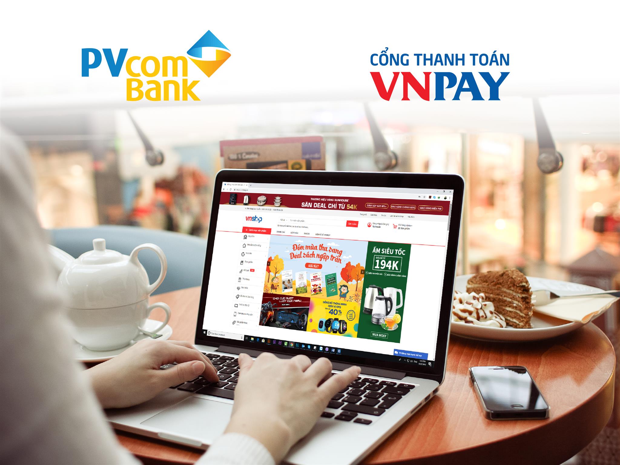 Khách hàng PVCOMBANK đã có thể thanh toán dịch vụ qua cổng VNPAY